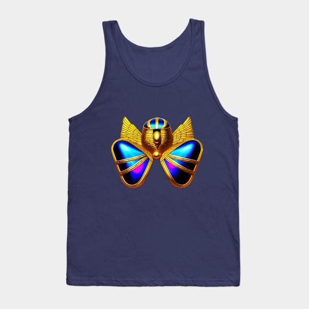 Winged Scarab Tank Top by Nobiya